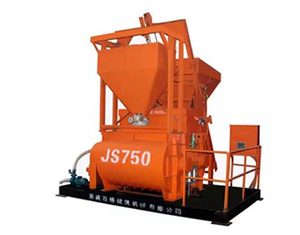 JS750型双卧轴强制式搅拌机搅拌